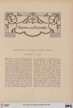 Botticellis Dante-Zeichnungen