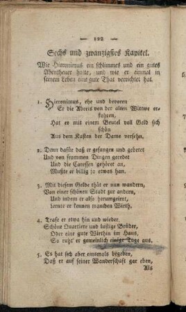 Sechs und zwanzigstes Kapitel.
