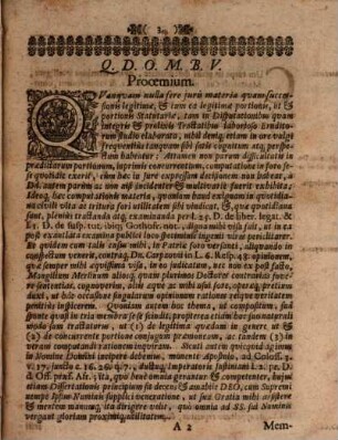 Diss. iur. de legitimae cum quarta vel simili portione, superstiti coniugi debita, concurrentis computatione