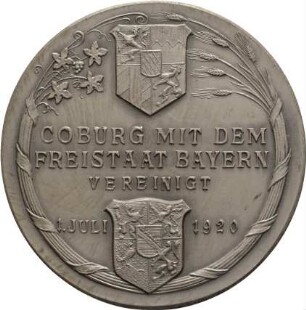 Medaille, 1920