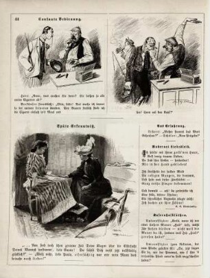 "Coulante Bedienung" "Späte Erkenntniß"