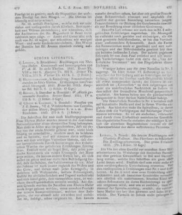 Wollmer, C.: Die letzten Erzählungen. Leipzig: Nauck 1830