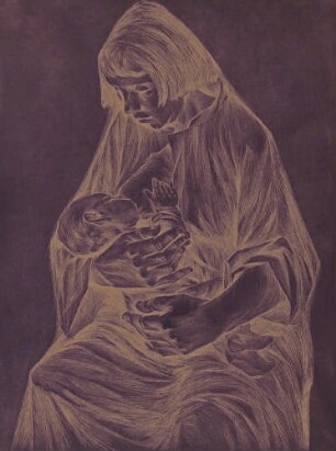 Stillende Mutter