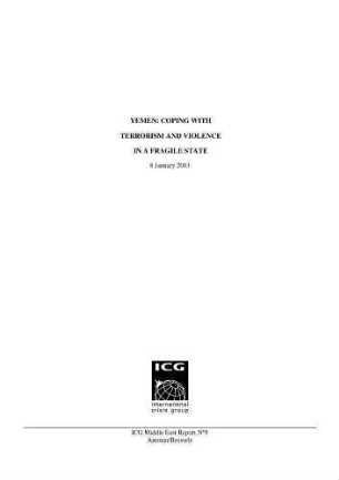 Yemen : coping with terrorism and violence in a fragile state