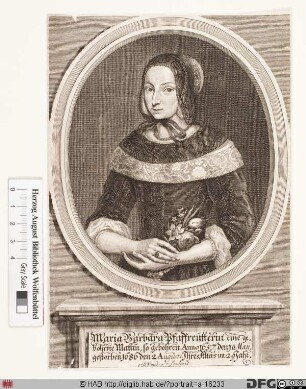 Bildnis Maria Barbara Pfaffreuter, geb. Matt
