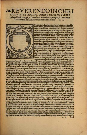 D. Dionysii Carthvsiani In Epistolas omnes canonicas, in Acta apostolorum, & in Apocalypsim, piae ac eruditae enarrationes