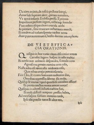De Vi Et Efficacia Orationis.