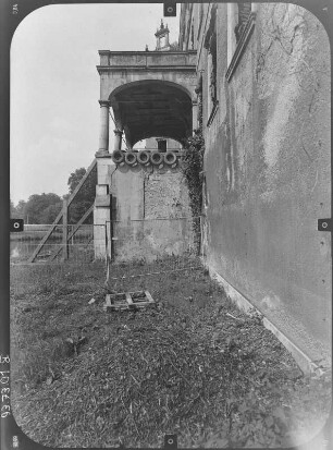 Bad Muskau, Ruine des Neuen Schlosses