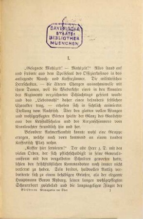 Die Propaganda der That : Sozialer Roman