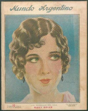 Las estrellas del cine: Mary Brian [Retrato] : Retrato ejecutado especialmente para Mundo Argentino por Rodolfo Wacha