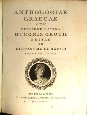 Anthologia graeca, 2