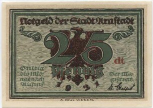 25 Pfennig