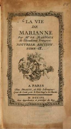 La Vie de Marianne. 2. - 120 S.