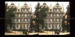 Schlosshof und Friedrichsbau, Heidelberger Schloss