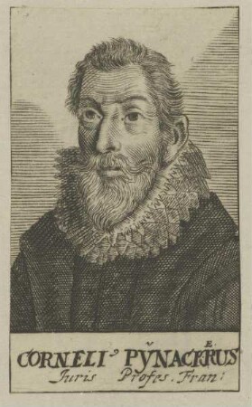 Bildnis des Cornelius Pynackrus