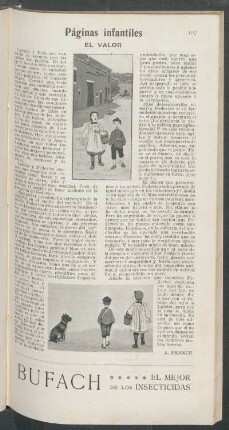 El valor : Páginas infantiles