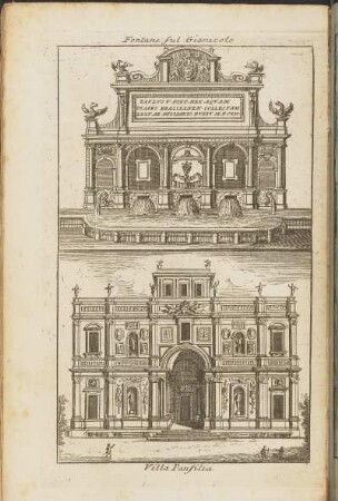 Fontane sul Gianicolo / Villa Panfilia