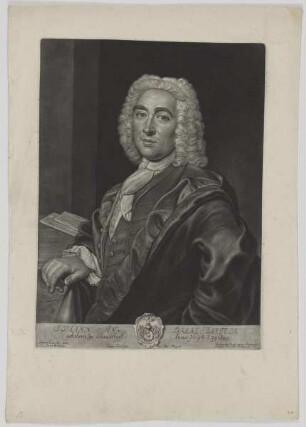 Bildnis des Johann Andreas Bartels