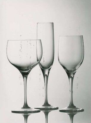Trinkglasserie "Blanc de Blanc" von Michael Boehm