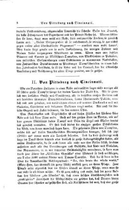 2. Von Pittsburg nach Cincinnati.