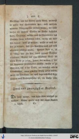 Zwei und zwanzigstes Kapitel.