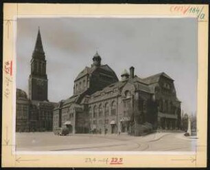 Stadttheater, Kiel: Ansicht von Norden