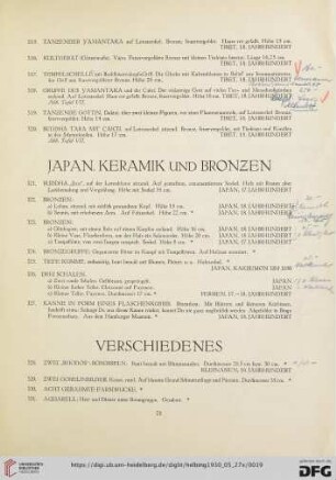 Verschiedenes (Nr. 328-331)