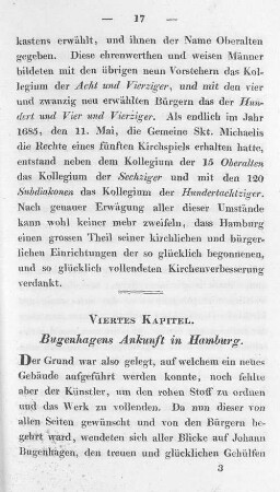 Viertes Kapitel. Bugenhagens Ankunft in Hamburg.