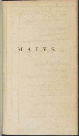 Maius.