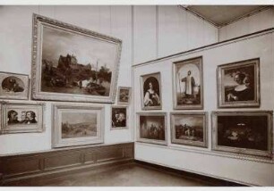 Blick in die Ausstellung der Nationalgalerie, Raum 28