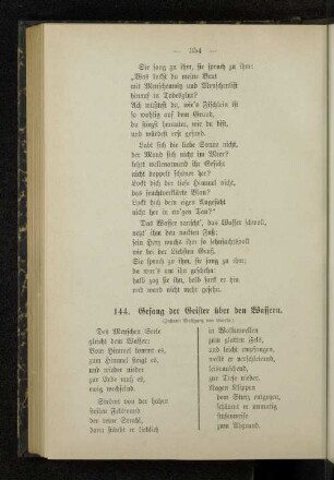 144. Gesang der Geister über den Wassern.