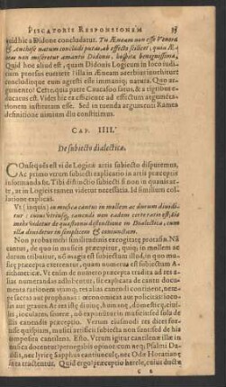 Cap. IIII. De subiecto dialecticae.