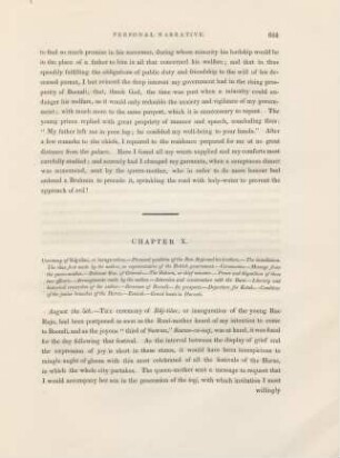 Chapter X. Ceremony of Ráj-tilac, or inauguration. - ...