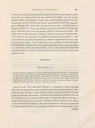 Chapter X. Ceremony of Ráj-tilac, or inauguration. - ...
