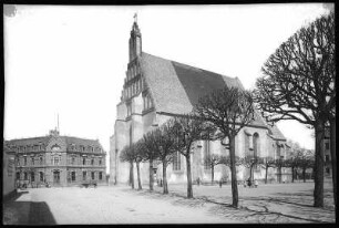 Kamenz. Post und Wendische Kirche
