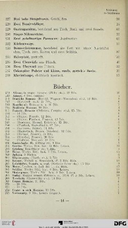 Bücher (Nr. 239-273)
