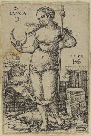 Luna aus der Folge der sieben Planeten
