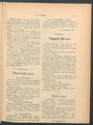 Periodismo