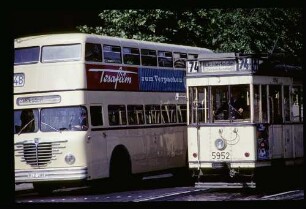Bus u. Strassenbahn 24.6.62.