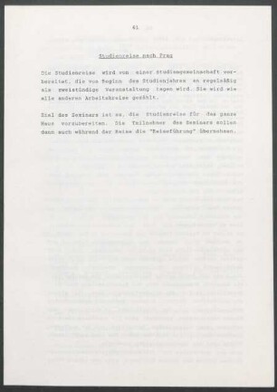 Studienreise