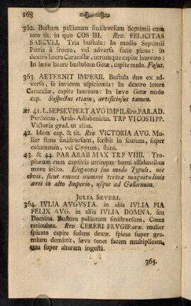 168-181, Julia Severi. - Geta.
