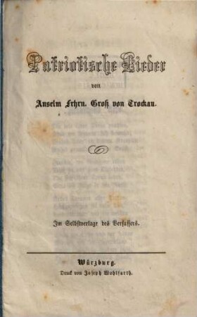 Patriotische Lieder