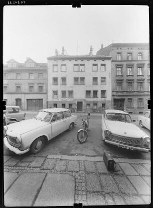 Görlitz-Altstadt, Mittelstraße 13. Wohnhaus. Straßenfront