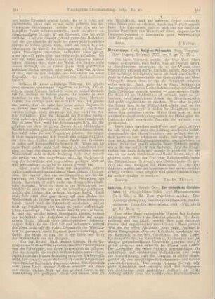 512 [Rezension] Biedermann, Gust., Religionsphilosophie