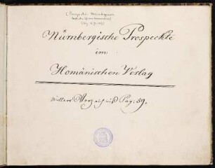 Prospectus Norimbergenses