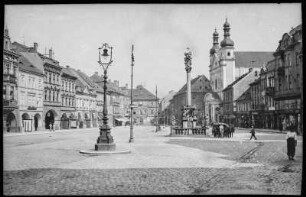 Komotau. Marktplatz