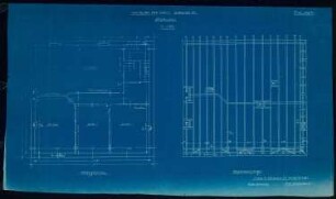 Wohnhaus, Metz (Le Sablon): Grundrisse 1:50