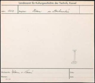 Eisen im Maschinenbau