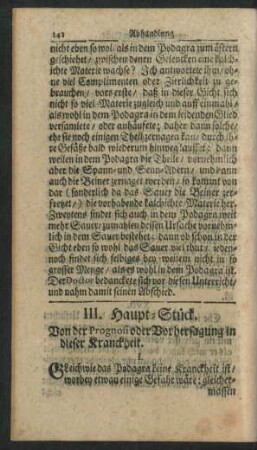 III. Haupt-Stück. Von der Prognosi ...