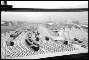 Chiasso: Verschiebebahnhof vom Stellwerk
